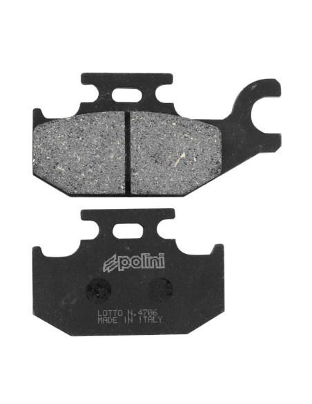 Plaquettes de frein arrière POLINI Organique Suzuki 125 Burgman 250 Sixteen