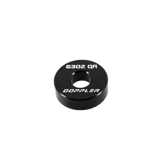 Faux roulement DOPPLER 6302 QR aluminium CNC MBK / Motobécane AV10 / AV7 Noir