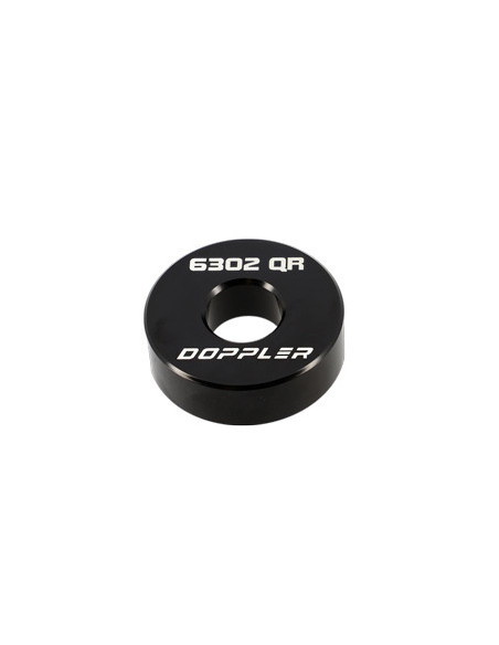 Faux roulement DOPPLER 6302 QR aluminium CNC MBK / Motobécane AV10 / AV7 Noir