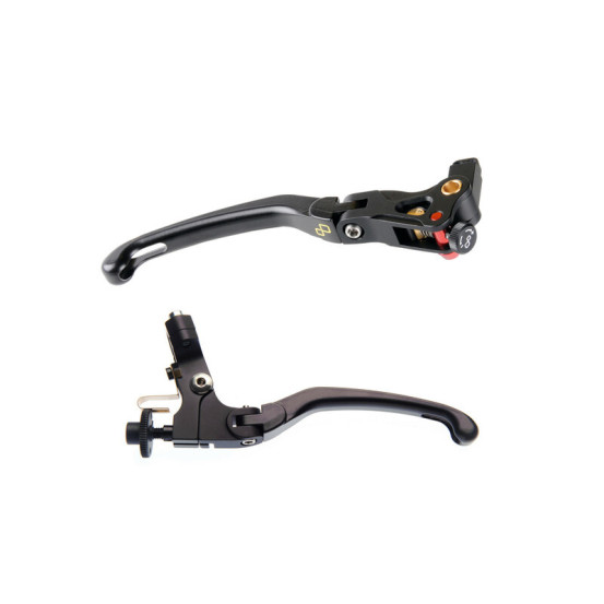 Kit Leviers Repliables Frein + Embrayage LIGHTECH Kawasaki 600/636 ZX-6R 2005-2016 1000 ZX-10R 2006-2015