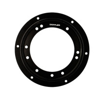 Porte couronne DOPPLER Open MBK / Motobécane 51 aluminium CNC Noir