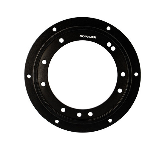 Porte couronne DOPPLER Open Peugeot 103 aluminium CNC Noir