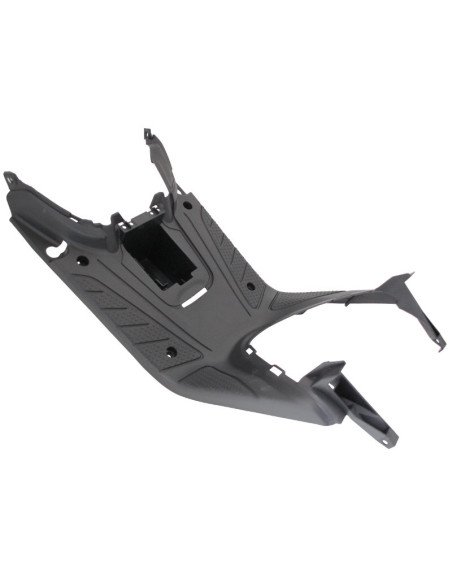 Carénage marche pied scooter MBK 50 Booster/Yamaha 50 BWS après 2004 Noir mat