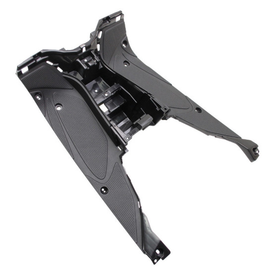 Carénage marche pied scooter MBK 50 Nitro/Yamaha 50 Aerox 1997-2012 Noir mat