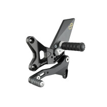 Commandes Reculées Inv/Std LIGHTECH Repose Pieds Fixes Kawasaki 1000 ZX-10R 2011-2015