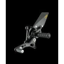 Commandes Reculées Standard LIGHTECH Repose Pieds Fixes Yamaha 700 MT-07 2014-2016