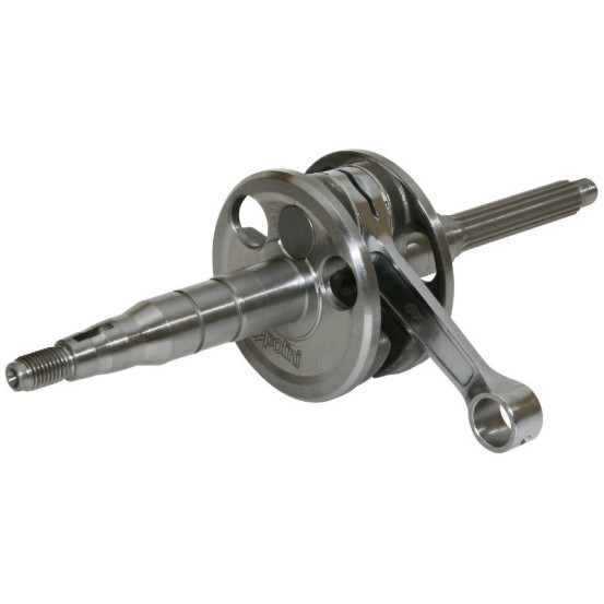 Vilebrequin Minarelli horizontal POLINI Aprilia/Benelli/Italjet/Malaguti/MBK/Yamaha 50cc