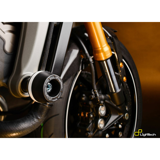 Tampons Protections LIGHTECH Aprilia 1000 Tuono V4 2011-2016 (Position Centrale)