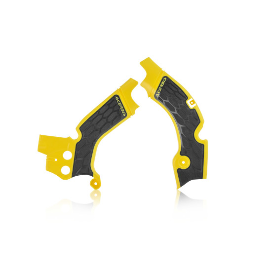 Protection de cadre XGRIP - Jaune - ACERBIS Suzuki 450 RMZ 2008-2017