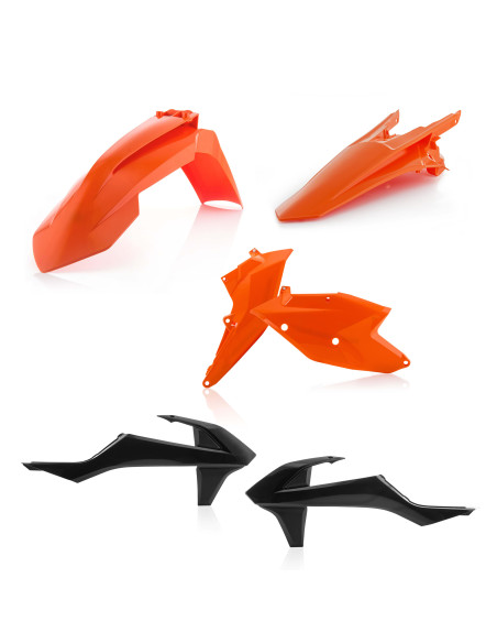 Kit plastiques - Origine - ACERBIS KTM 125/250/300 EXC 2017-2018 250/350/450/500 EXCF 2017-2018