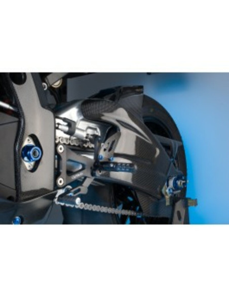 Garde Boue Arrière LIGHTECH Suzuki 1000 GSX-R 2017-2019 Carbone Brillant