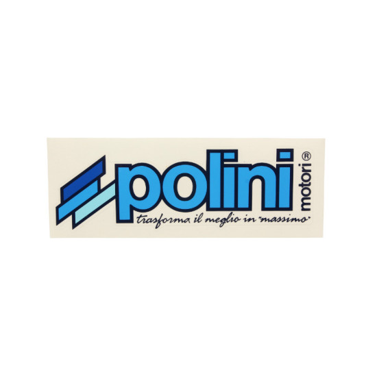 Autocollant POLINI Blue Line (16x4cm)