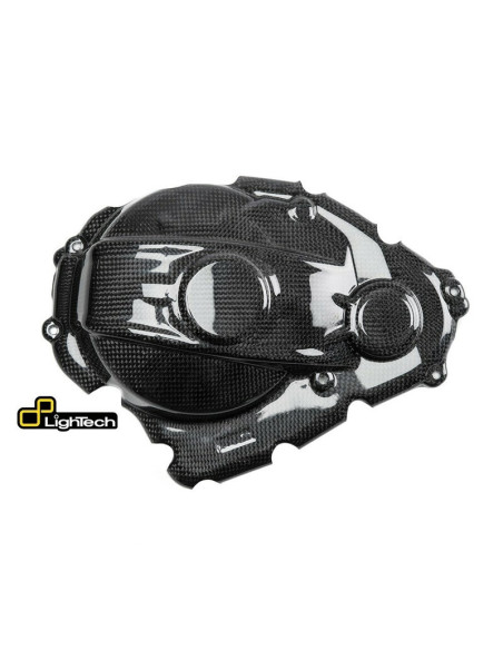 Protection Carter Embrayage LIGHTECH Suzuki 1000 GSX-R 2017 Carbone Brillant