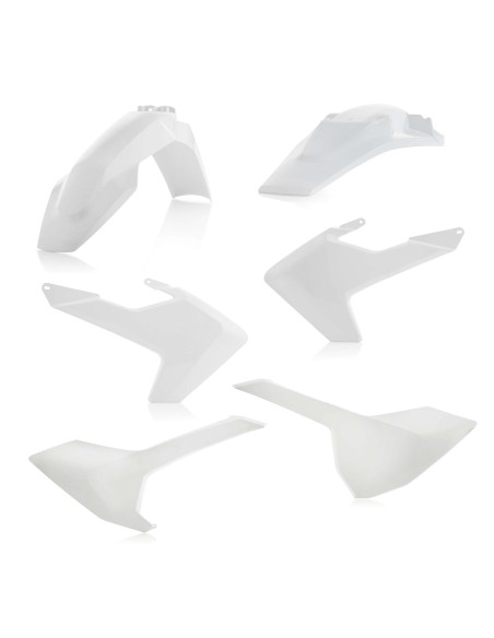 Kit plastiques - Blanc - ACERBIS Husqvarna 250/350/450/501 FE 2017-2018 125/250/300 TE 2017-2018