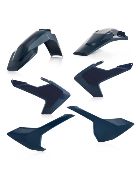 Kit plastiques - Bleu - ACERBIS Husqvarna 250/350/450/501 FE 2017-2018 125/250/300 TE 2017-2018