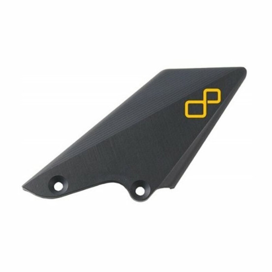 Plaque Protection Commande Reculée Gauche LIGHTECH Noir
