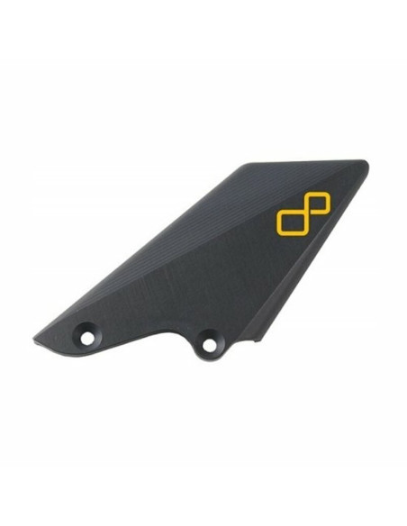 Plaque Protection Commande Reculée Gauche LIGHTECH Noir