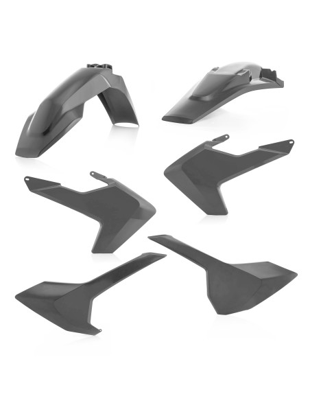 Kit plastiques - Gris - ACERBIS Husqvarna 250/350/450/501 FE 2017-2018 125/250/300 TE 2017-2018