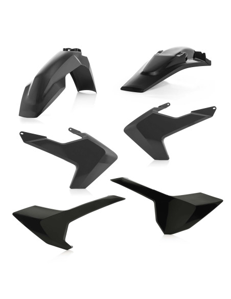 Kit plastiques - Noir - ACERBIS Husqvarna 250/350/450/501 FE 2017-2018 125/250/300 TE 2017-2018