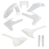 Kit plastiques complet - Blanc - ACERBIS Husqvarna 250/350/450/501 FE 2017-2018 125/250/300 TE 2017-2018