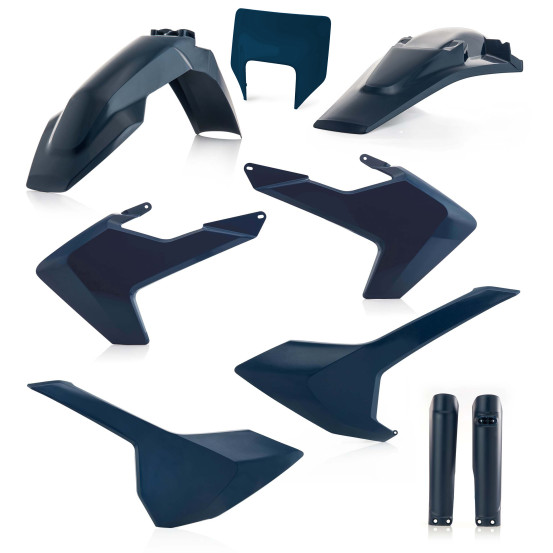Kit plastiques complet - Bleu - ACERBIS Husqvarna 250/350/450/501 FE 2017-2018 125/250/300 TE 2017-2018