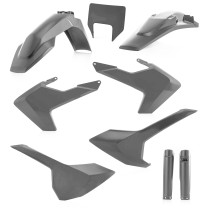 Kit plastiques complet - Gris - ACERBIS Husqvarna 250/350/450/501 FE 2017-2018 125/250/300 TE 2017-2018