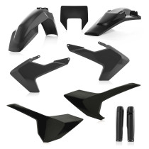 Kit plastiques complet - Noir - ACERBIS Husqvarna 250/350/450/501 FE 2017-2018 125/250/300 TE 2017-2018