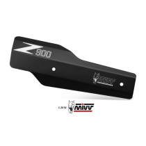 Pare-chaleur MIVV inox noir - Kawasaki Z900
