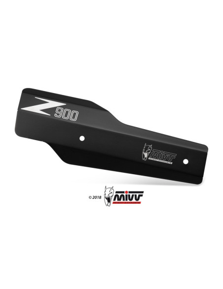 Pare-chaleur MIVV inox noir - Kawasaki Z900