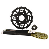 Kit chaine acier 13x53 DOPPLER MBK X-Power / Yamaha TZR