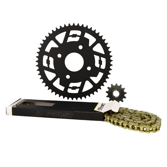 Kit chaine acier 13x53 DOPPLER MBK X-Power / Yamaha TZR