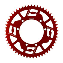 Couronne aluminium 420 53 dents DOPPLER Fantic/Beta RR Rouge