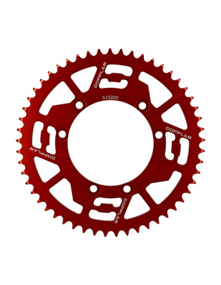 Couronne aluminium 420 53 dents DOPPLER Fantic/Beta RR Rouge