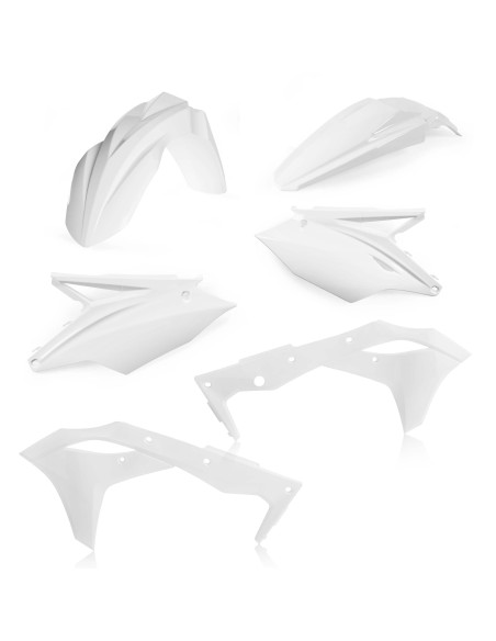 Kit plastiques - Blanc - ACERBIS Kawasaki 250 KXF 2017