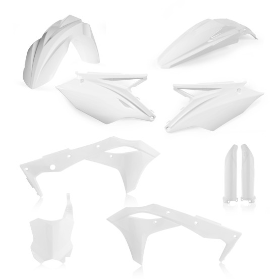 Kit plastiques complet - Blanc - ACERBIS Kawasaki 250 KXF 2017