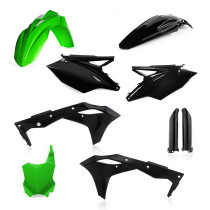 Kit plastiques complet - Noir - ACERBIS Kawasaki 250 KXF 2017