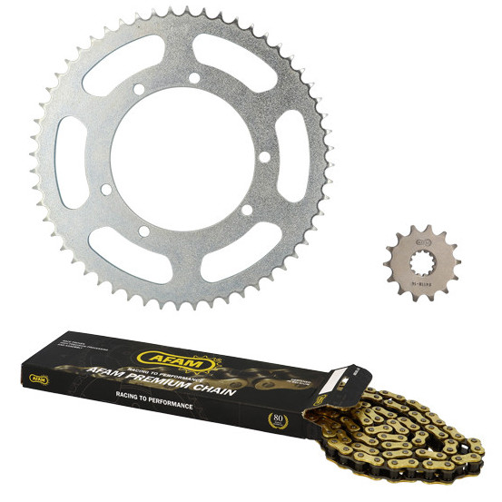 Kit chaîne 14x56 AFAM Sherco 50 Enduro / SM 2003-2023