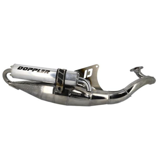 Pot d'échappement DOPPLER S3R CHROME Ludix / Vivacity 3 / Speedfight 3 et 4 / Kisbee / Citystar
