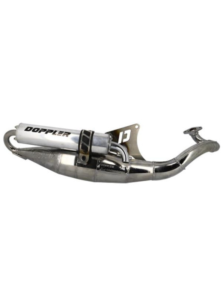 Pot d'échappement DOPPLER S3R CHROME Ludix / Vivacity 3 / Speedfight 3 et 4 / Kisbee / Citystar