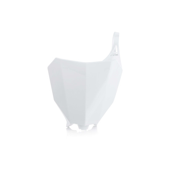 Plaque avant - Blanc - ACERBIS Honda 250 CRF-R 2018-2019 250 CRF-RX 2019 450 CRF-R/RX 2017-2019