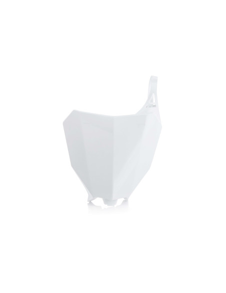 Plaque avant - Blanc - ACERBIS Honda 250 CRF-R 2018-2019 250 CRF-RX 2019 450 CRF-R/RX 2017-2019