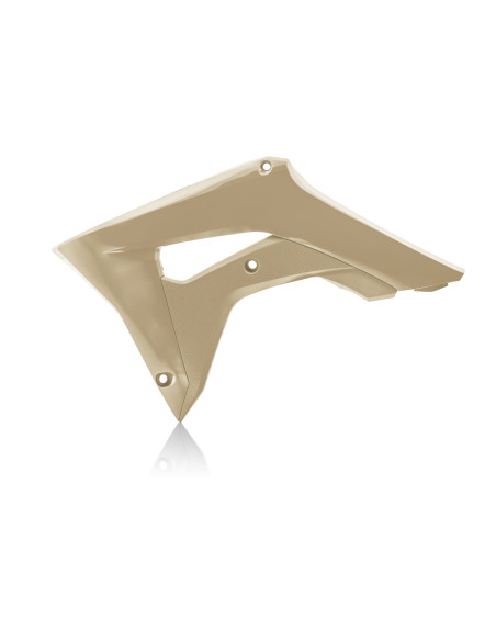 Ouies de radiateurs - Sable - ACERBIS Honda 250 CRF-R 2018-2019 450 CRF-R 2017-2019
