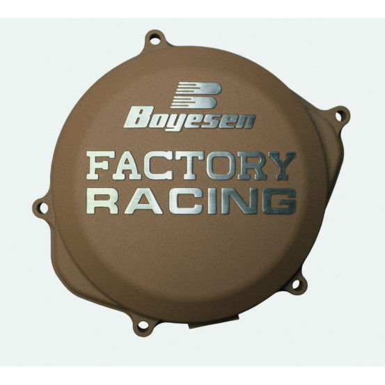 Couvercle de carter d'embrayage BOYESEN Magnésium Kawasaki 125 KX 2003 - 2007