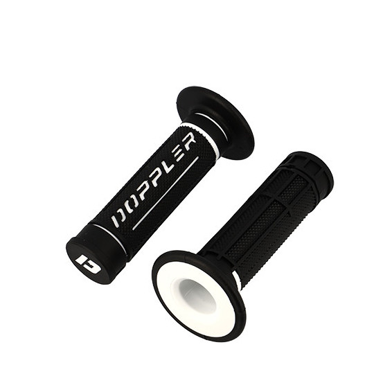 Poignées DOPPLER Grip 3D Noir / Blanc