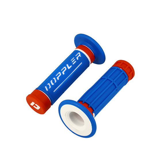 Poignées DOPPLER Grip 3D Bleu / Blanc / Rouge