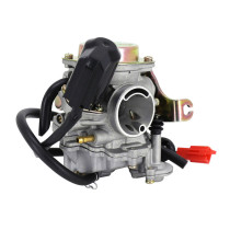 Carburateur 19mm 50 Chinois 4T GY6/139QMB/Kymco 50 Agility/Peugeot 50 V-Clic/Sym 50 Orbit/Baotian 50 BT49QT 4T
