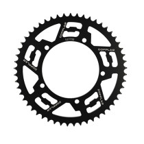 Couronne aluminium 428 53 dents DOPPLER Sherco SM Noir