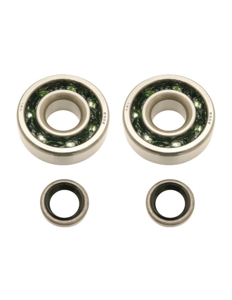 Kit roulements de vilebrequin polyamide TPI 6302QR (16x42x13) + joints spi MBK/Motobécane AV7/AV10