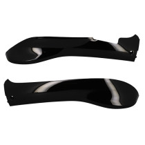 Carénage bas de caisse Sym 50 Fiddle II 4T 2008-2021 Noir verni