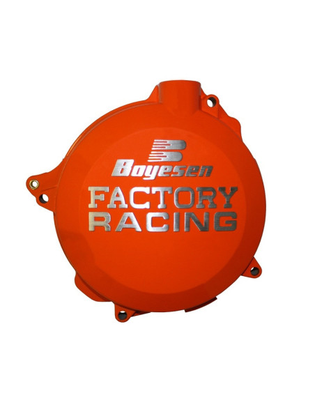 Couvercle de carter d'embrayage BOYESEN Orange KTM 450 SXF 2016 - 17, 450 / 500 EXC 2017